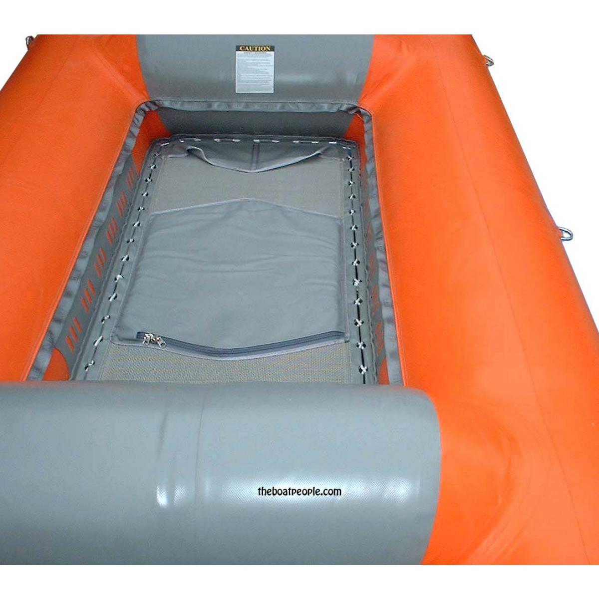 AIRE Sabertooth 12 Frameless Cataraft inside